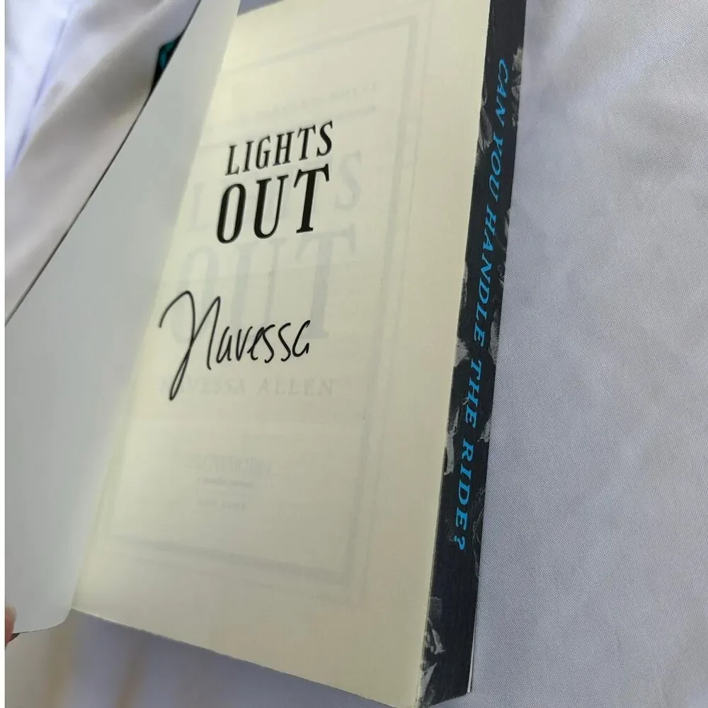 *Signed* Barnes & Noble Special Edition Lights Out By Navessa Allen